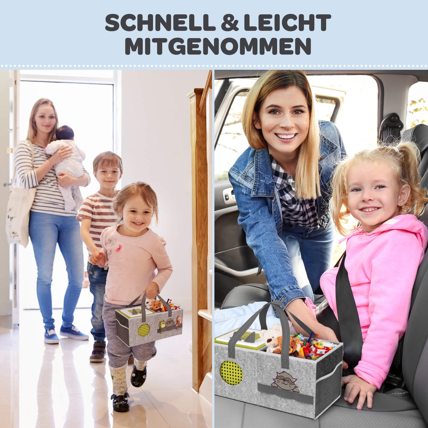 Tasche für Tonie Box Filz groß