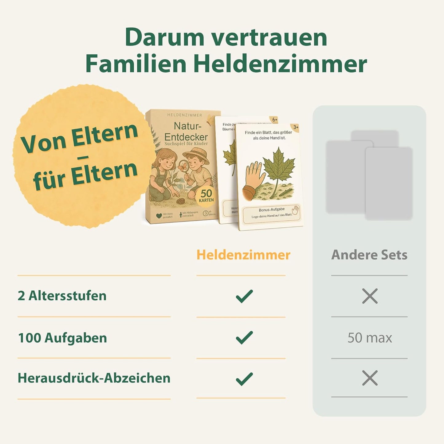 Natur Entdecker Karten Set