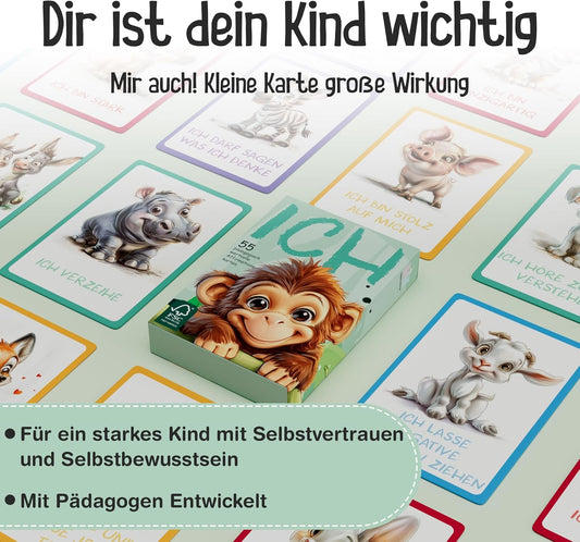 55 Affirmationskarten für Kinder
