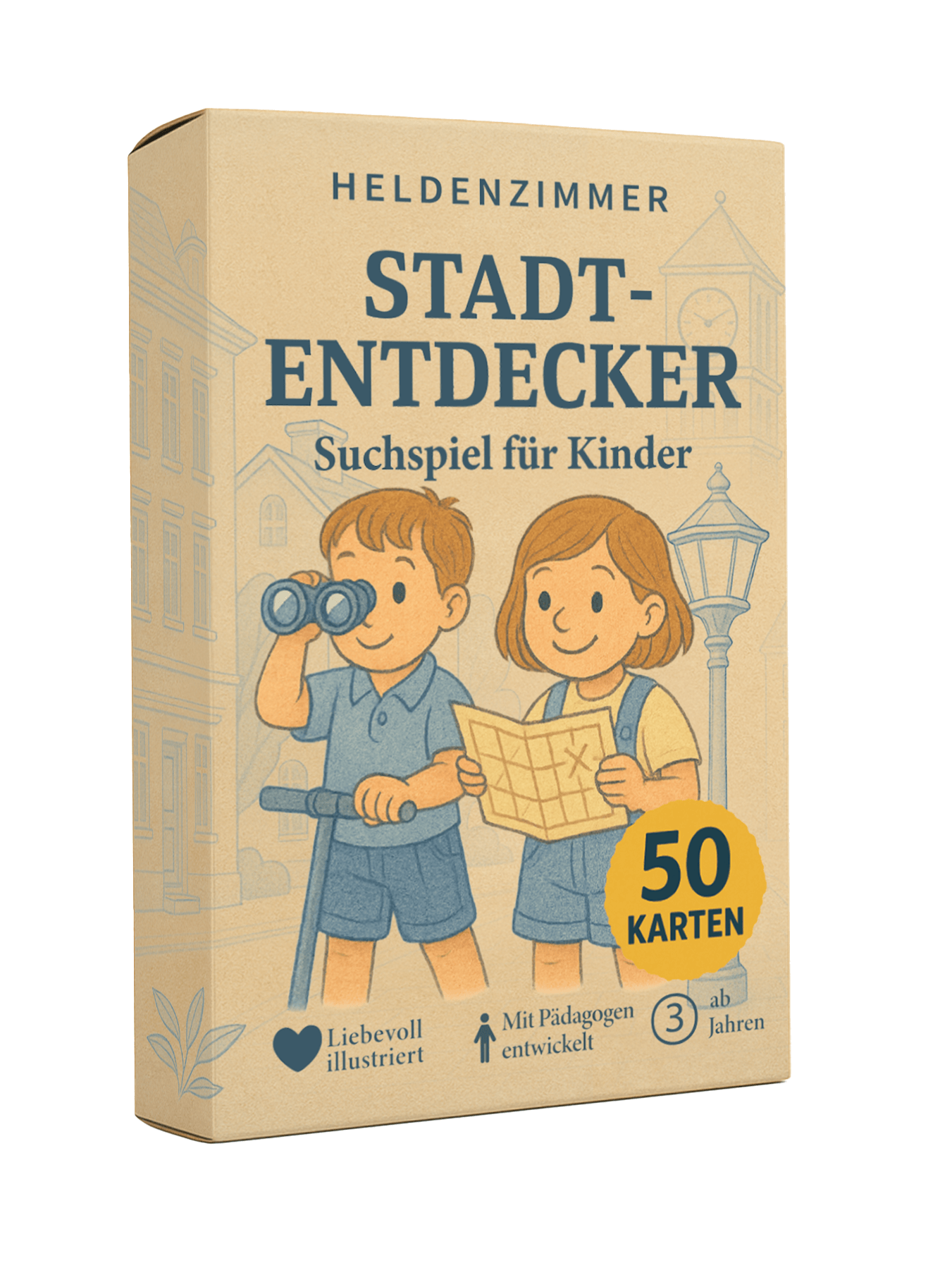 Stadt Entdecker Karten Set