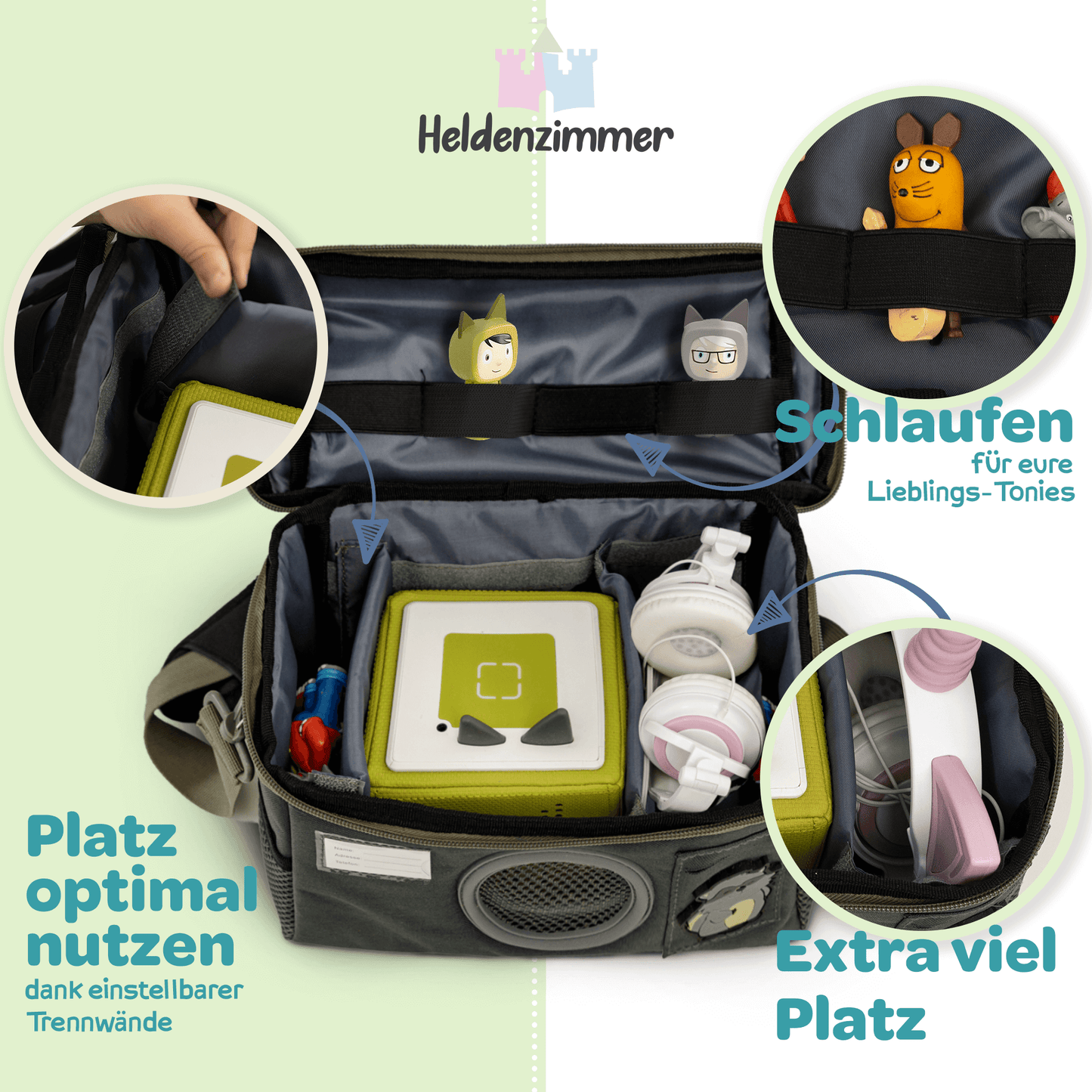 Reisetasche für Tonie Box