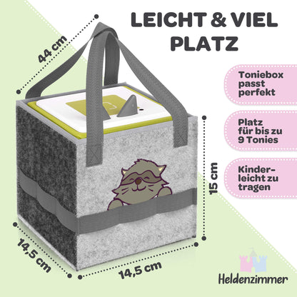 Tasche für Tonie Box Filz klein