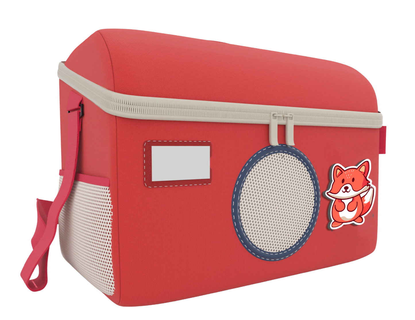 Reisetasche für Tonie Box Rot