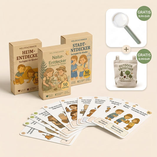 Das Abenteuer-Entdecker Set — 300 Abenteuer für Kinder