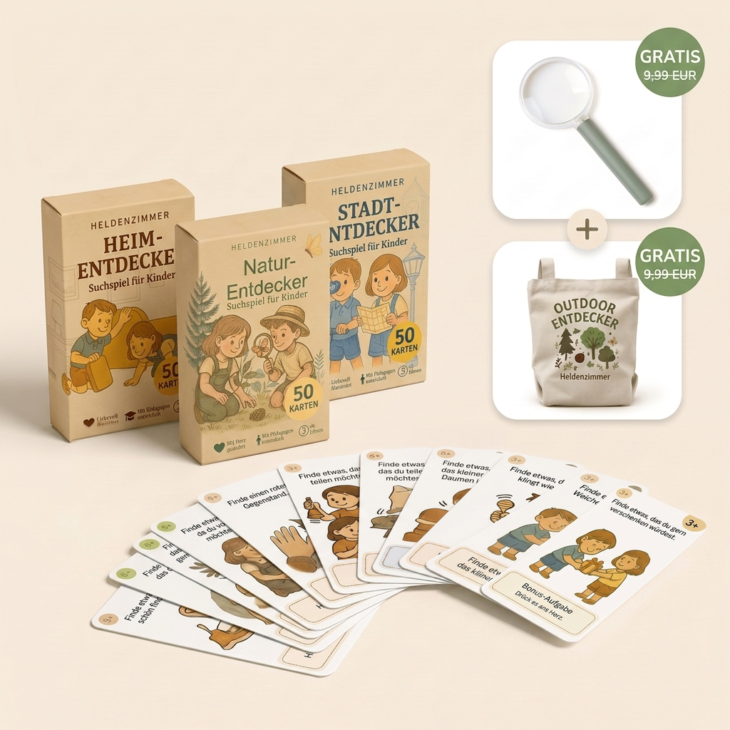 Das Abenteuer-Entdecker Set — 300 Abenteuer für Kinder