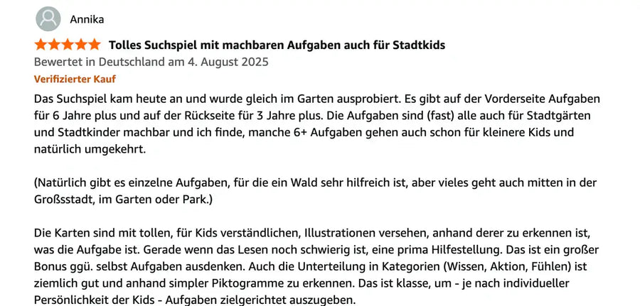 Kundenrezension